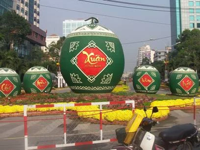 Hình ảnh quả tượng trưng cho ngày tết ấm cúng sắc Xuân